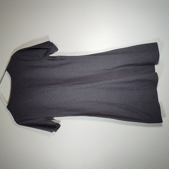 J. Crew gray short sleeve knit dress M - Picture 5 of 12